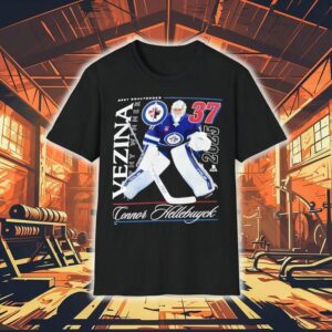 Winnipeg Jets Connor Hellebuyck 2025 Vezina Trophy Winner Shirt