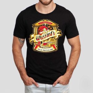 Wizzards Old Peculiar Magically Crafted Ale Logo Shirt