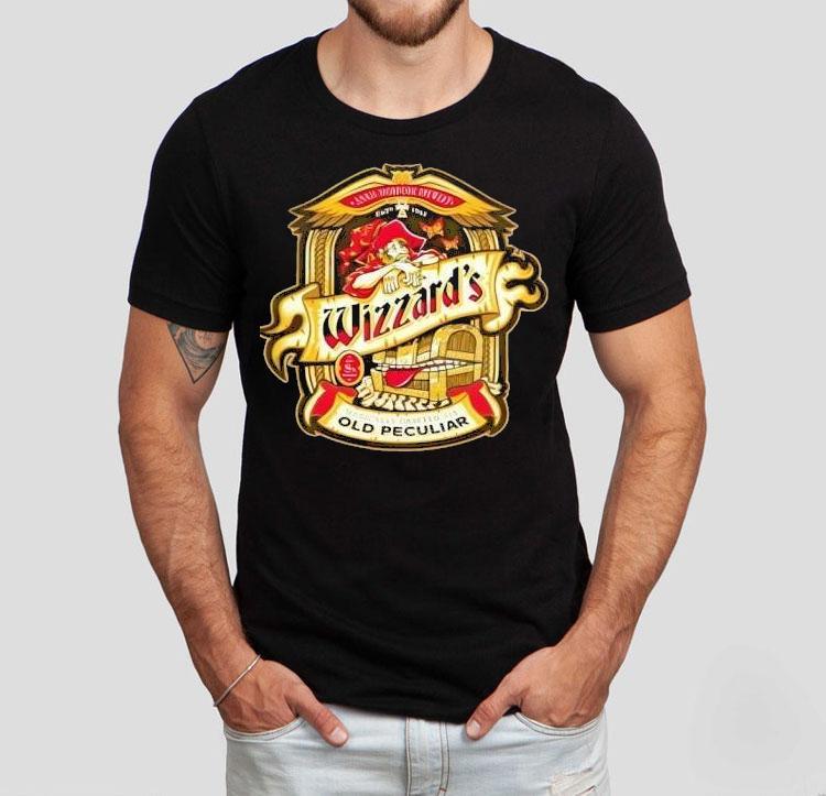 Wizzards Old Peculiar Magically Crafted Ale Logo Shirt 4 Wizzards Old Peculiar Magically Crafted Ale Logo Tshirt