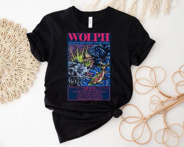 Wolph South Eastern Tour Dates 2025 Shirt
