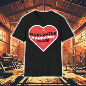 Worldwide Handsome Club 1992 Heart Shirt