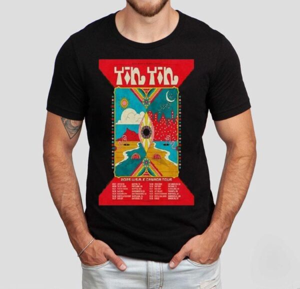 Yin Yin Tour Usa And Canada Tour 2025 Dates Shirt