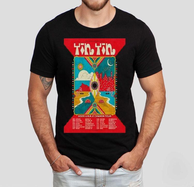 Yin Yin Tour Usa And Canada Tour 2025 Dates Shirt 4 Yin Yin Tour Usa And Canada Tour Dates Tshirt