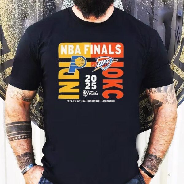 2025 Nba Finals Matchup Indiana Pacers Vs Okc Thunder Shirt