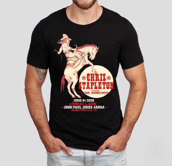 6.6.25 Charlottesville Va Chris Stapleton Shirt