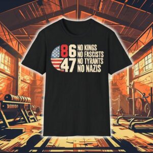 8647 No Kings No Fascists No Tyran Shirt
