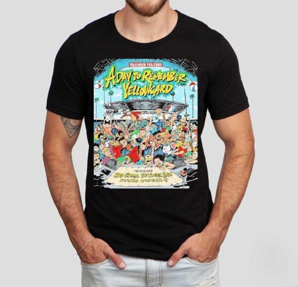 A Day To Remember Maximum Fun Tour 2025 Dates List Start On September 5 In Cuyahoga Falls Oh Shirt
