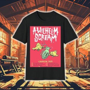 A Wilhelm Scream Live Concert Canada Tour Dates Fish Tshirt