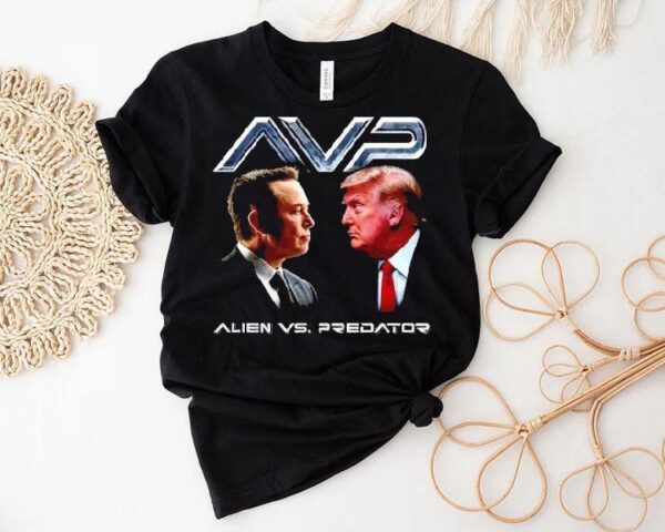 Alien Vs Predator Trump Vs Elon Shirt