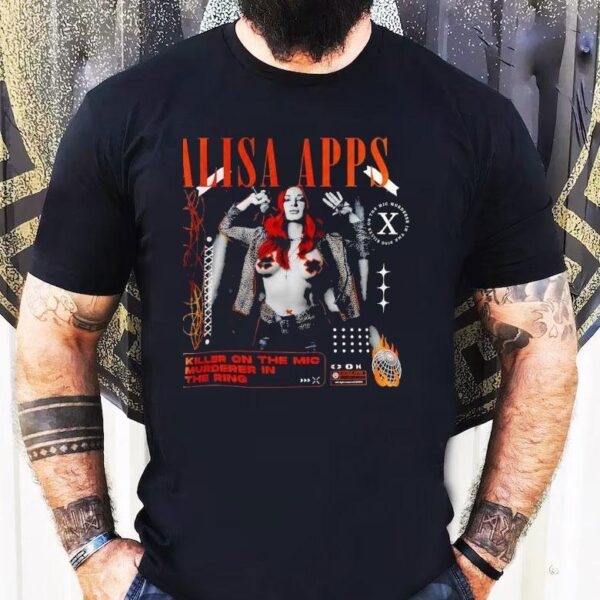 Alisa Apps Killer On The Mic Murderer In The Ring Shirt