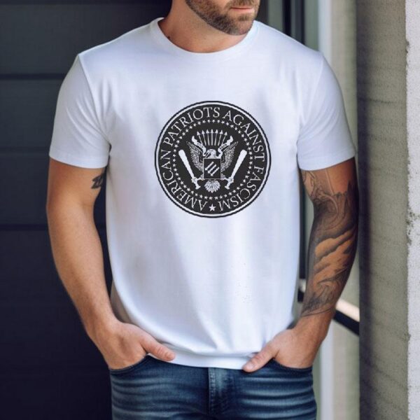 American Patriots Against Fascism Fck Nazis Eagle Logo Shirt