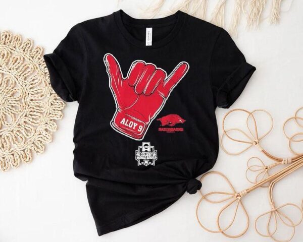 Arkansas Razorbacks Wehiwa Aloy Cws Shaka Ncaa College World Series Shirt