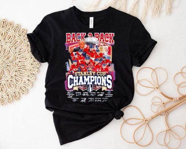 Back 2 Back Stanley Cup Champions 2025 Florida Panthers Shirt