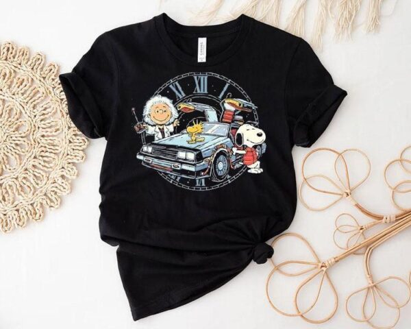 Back To The Future Style Of Peanuts Shirt