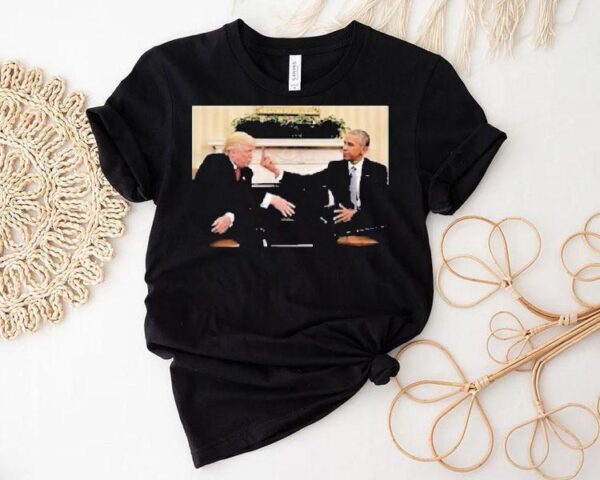 Barack Obama Middle Finger Fuck Trump Shirt