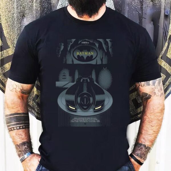 Batman Batmobile 2025 A Tim Burton Film Get In The Car Which One Shirt