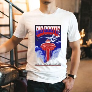 Big Bootie Land Two Friends May 31 2025 Seattle, Wa Wamu Event Shirt