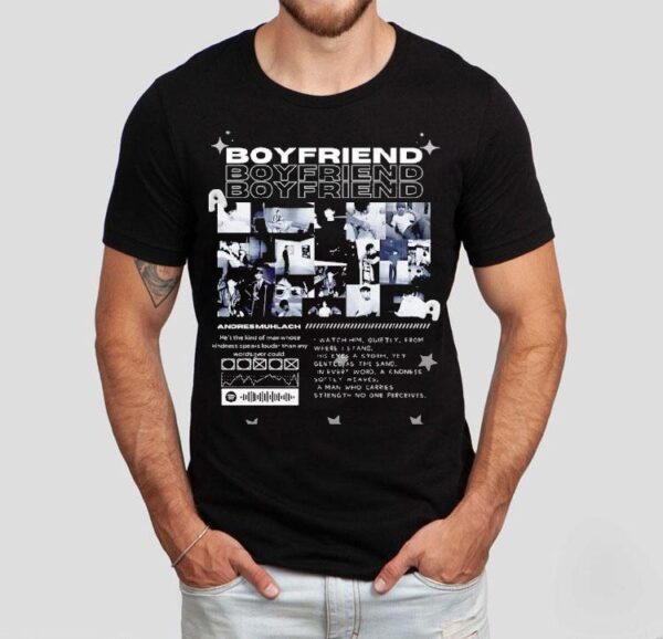 Boyfriend Andres Muhlach Shirt