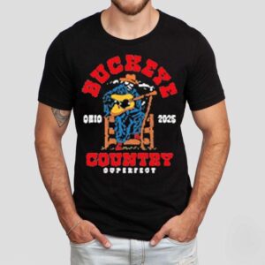 Buckeye Country Superfest Grim Reaper Guitar Ohio 2025 Shirt