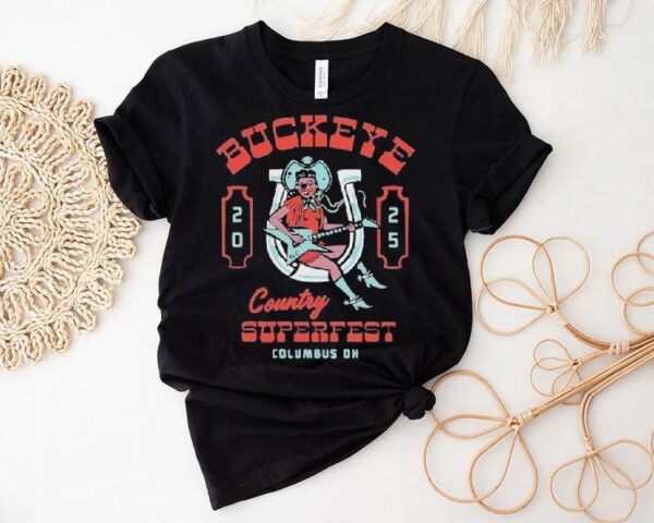 Buckeye Country Superfest June 21 2025 Columbus, Oh Shirt