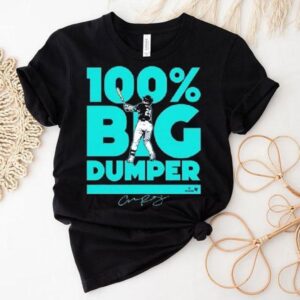 Cal Raleigh 100% Big Dumper Seattle Mariners Signature Shirt
