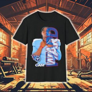Cameron Ward Tennessee Titans Graphic Player Shirt