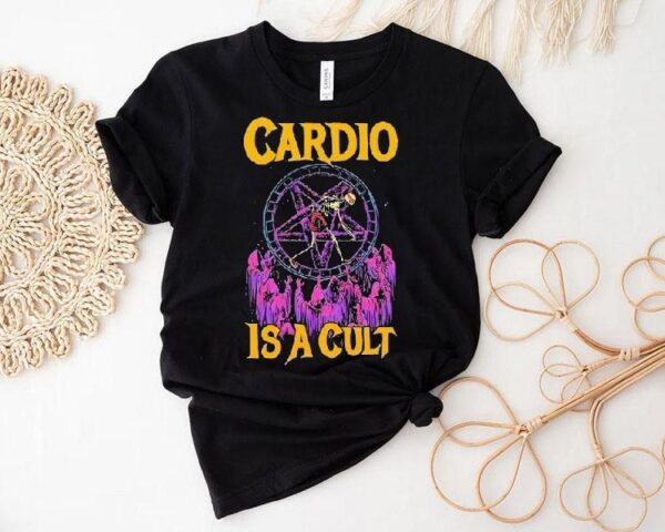 Cardio Is A Cult Yellow Shirt