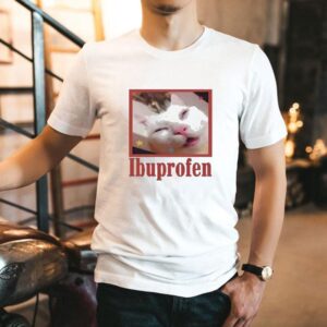 Cat Sleeping Ibuprofen Shirt