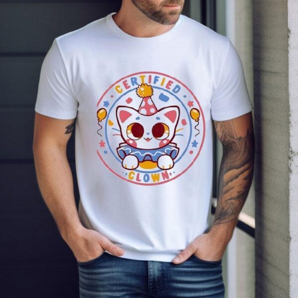 Certified Clown Cat Shirt