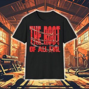 Charles Manson The Root Of All Evil Tshirt