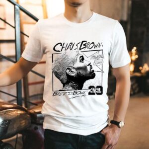 Chris Brown 20 Xx Breezy Bowl Scribble Stadium World Tour 2025 Shirt