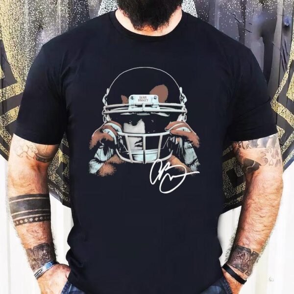 Chris Brown Team Breezy Gridiron Big Head Shirt