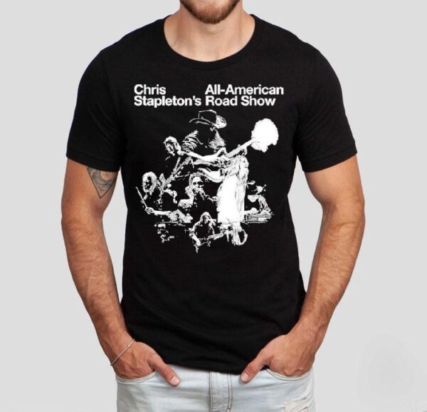 Chris Stapleton All American Road Show 2025 Tour Admat Shirt