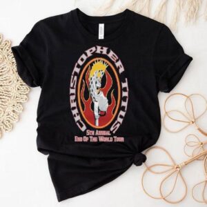 Christopher Titus 5th Annual End Of The World Tour 2025 Logo Shirt
