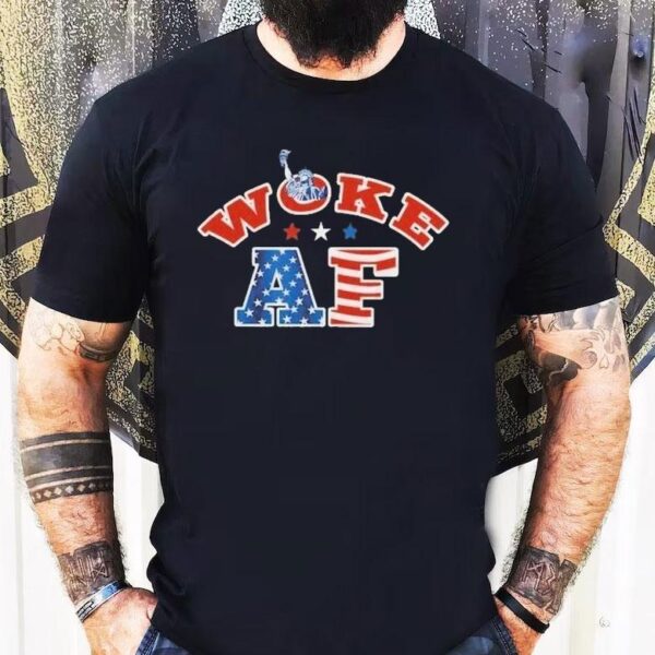 Christopher Titus Podcast Woke Af Liberty Statue Shirt