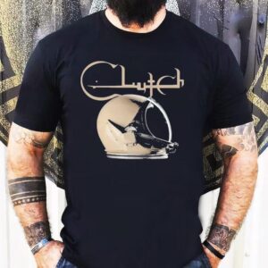 Clutch Self-titled Astronaut Helmet Shirt