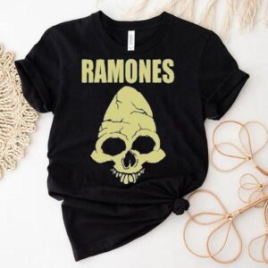 Cm Punk Wearing Ramones Skull Shirt