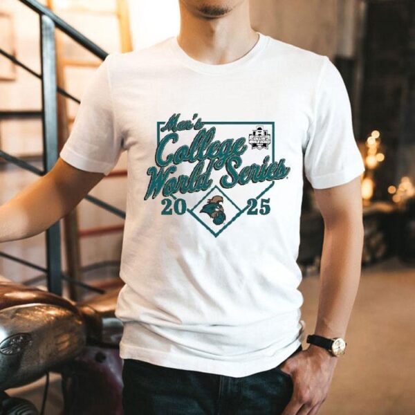 Coastal Carolina Chanticleers 2025 Ncaa Baseball Men’s College World Series Shirt