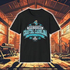 Coastal Carolina Ncaa Di Baseball Super Regional The Greatest Show On Dirt 2025 Shirt
