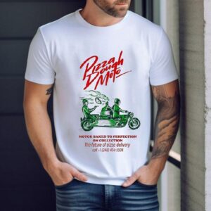 Colin Furze Pizza Dough Moto Motor Baked To Perfection On Collection The Future Of Pizza Delivery Shirt