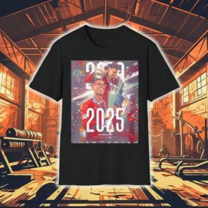 Congratulations Cristiano Ronaldo Portugal The Champions Uefa Nations League 2025 For Second Time After 2019 Shirt