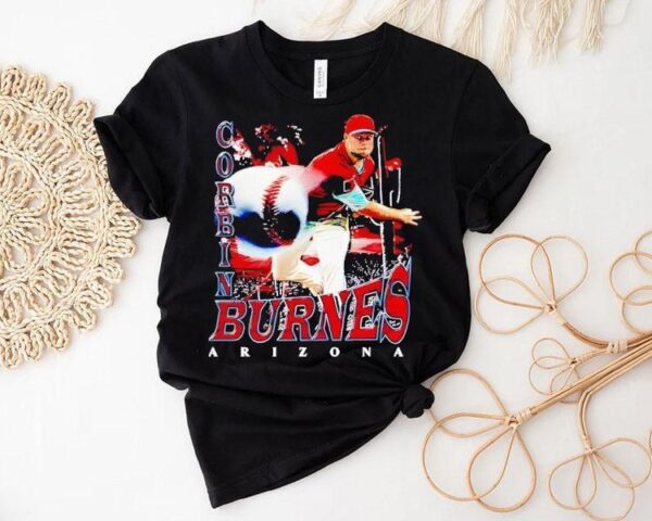 Corbin Burnes Arizona Grunge Baseball Shirt