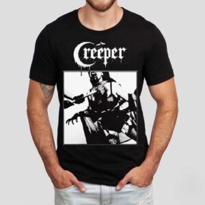 Creeper Spat Out Of Heaven Now We Are All Hellbound Headstones Tshirt