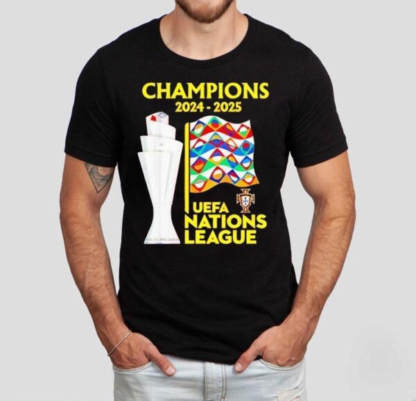 Cristiano Ronaldo Portugal Uefa Nations League Champions 2025 Shirt