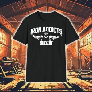 Ct Fletcher Iron Addicts Gym Tshirt