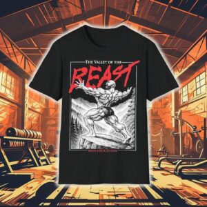 Ct Fletcher The Valley Of The Beast Iron Addicts Gym Shirt