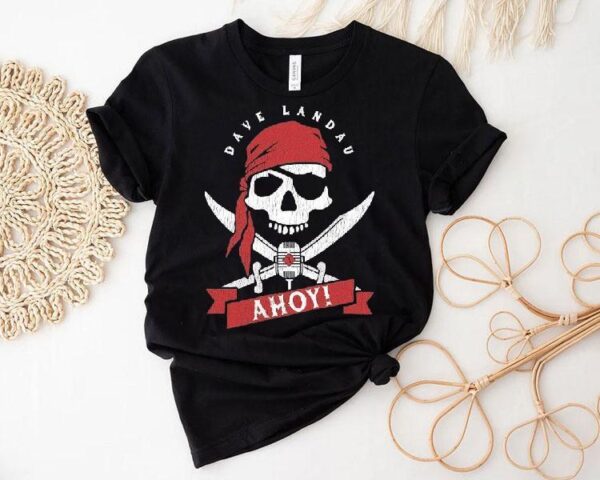 Dave Landau Ahoy Skull Shirt