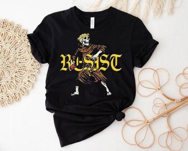 Dead Friar Society Resist Skeleton Shirt