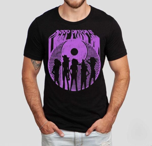 Deep Purple Silhouette Shirt