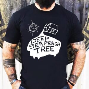Deep Sea Peach Tree Heavy Cream Logo Shirt